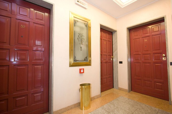 Interior entrance