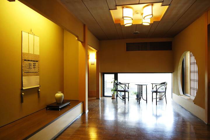 Interior entrance