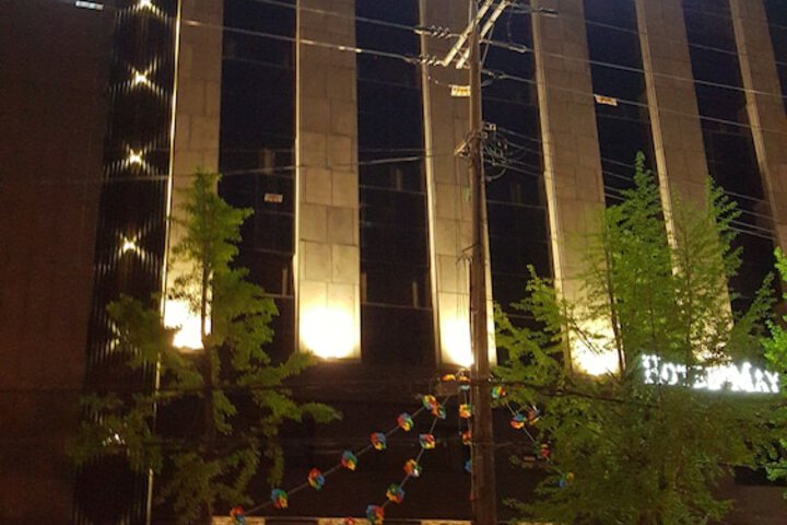 Front of property - evening/night