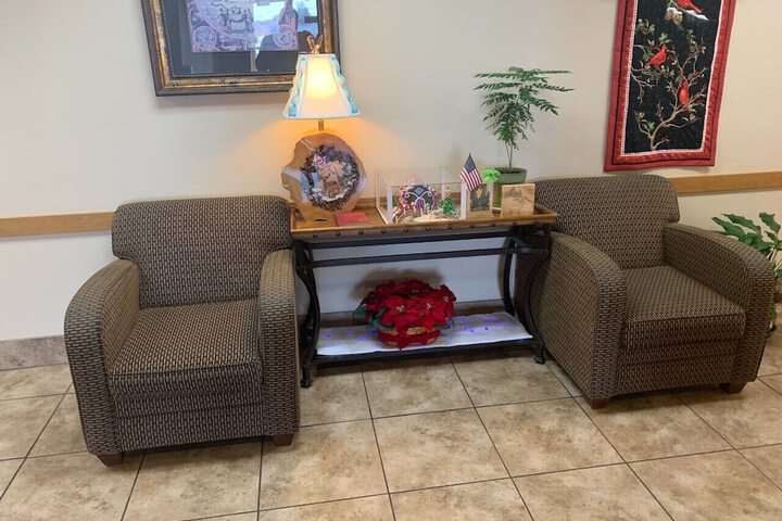Lobby sitting area