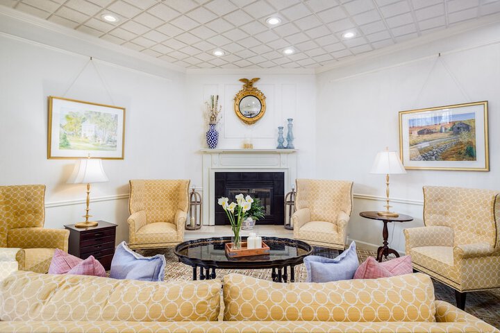 Lobby sitting area