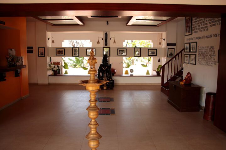 Interior entrance