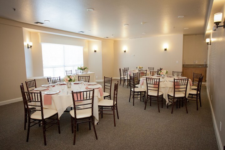 Indoor wedding