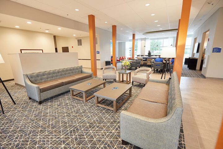 Lobby sitting area