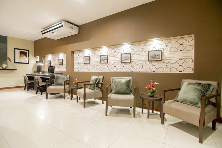 Interior entrance