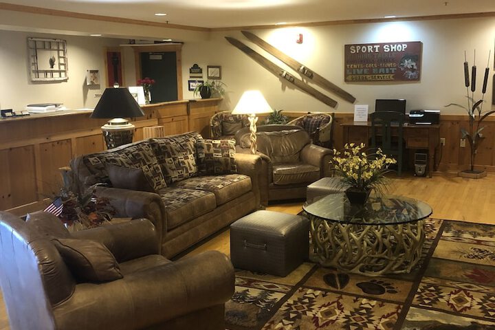 Lobby sitting area