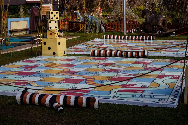 Children's play area - outdoor