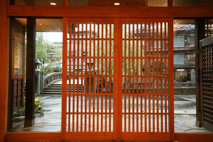 Interior entrance