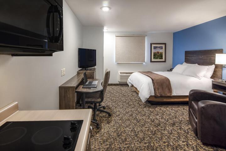 1 King Bed with Recliner (5 of 8)