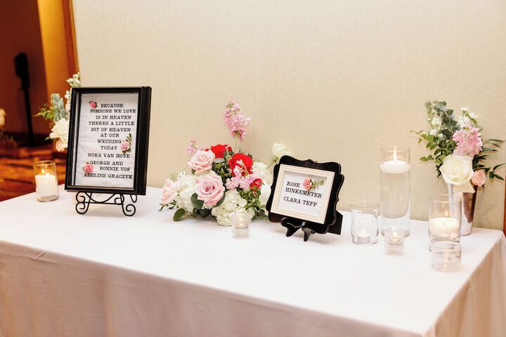 Indoor wedding