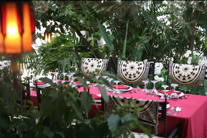 Breakfast area