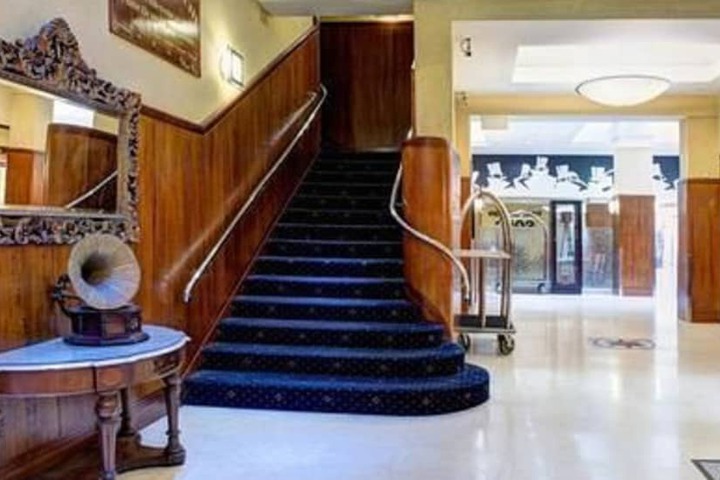 Interior entrance