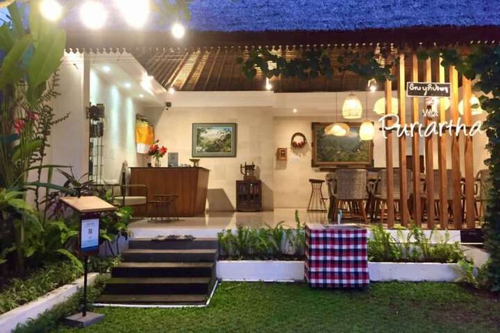 Front of property - evening/night