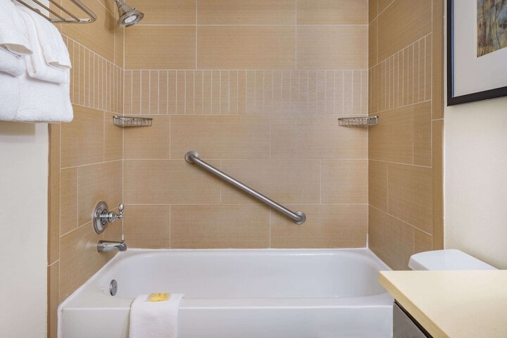 1 Double Bed Mobility Accessible Bathtub with Grab Bars (6 of 14)