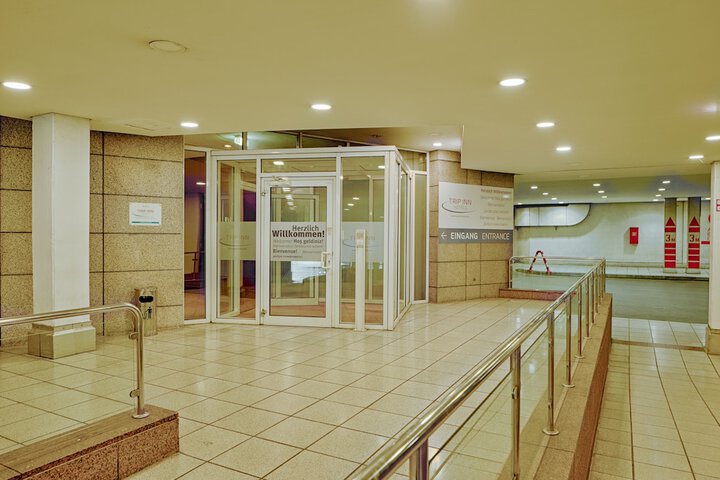 Interior entrance