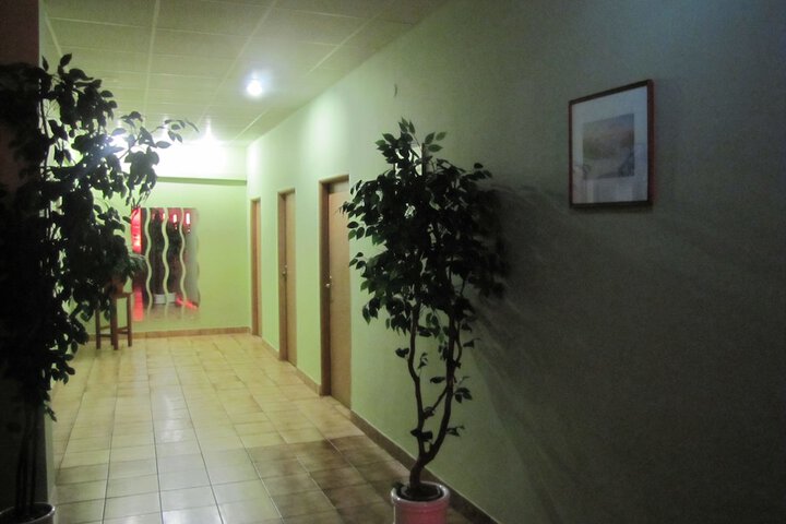 Interior entrance