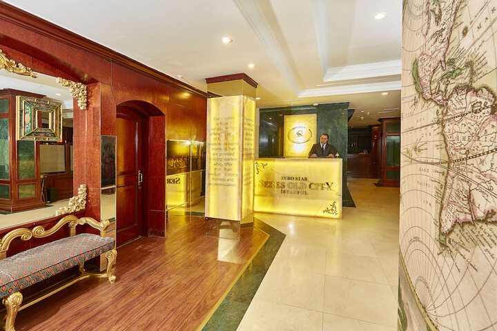 Interior entrance