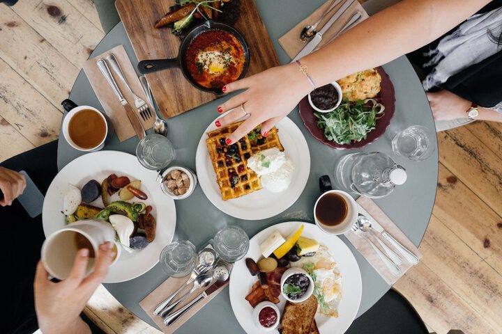 Breakfast area