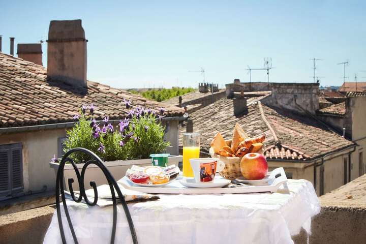 Rooftop terrace