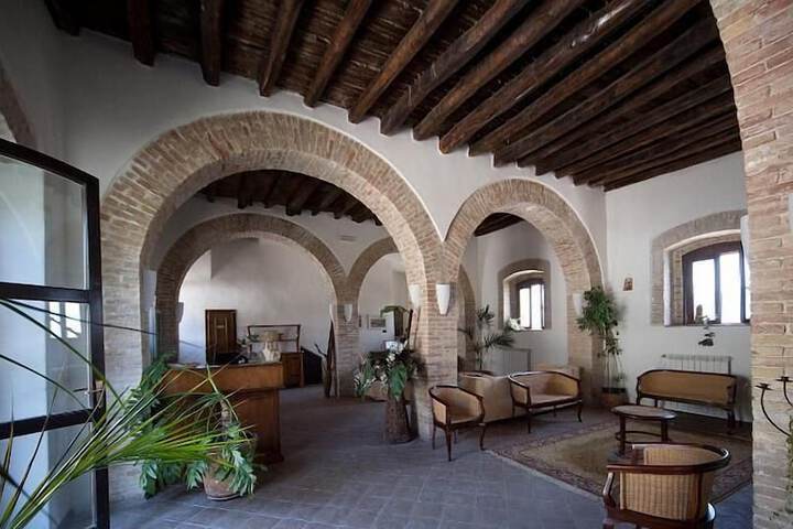 Interior entrance