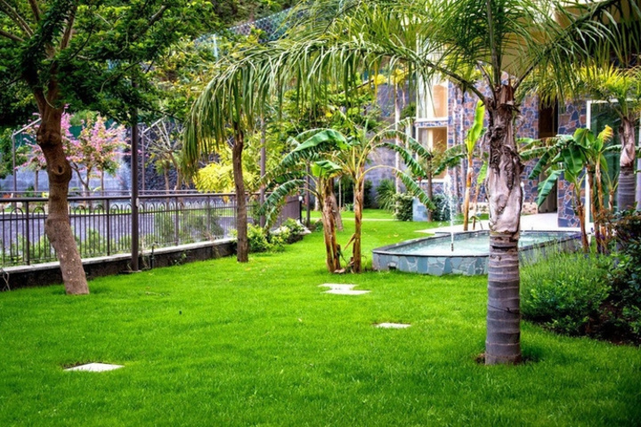 outside