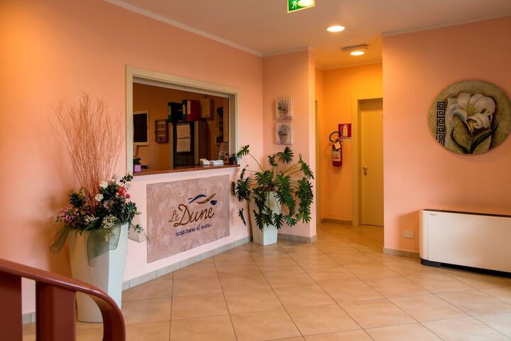 Interior entrance