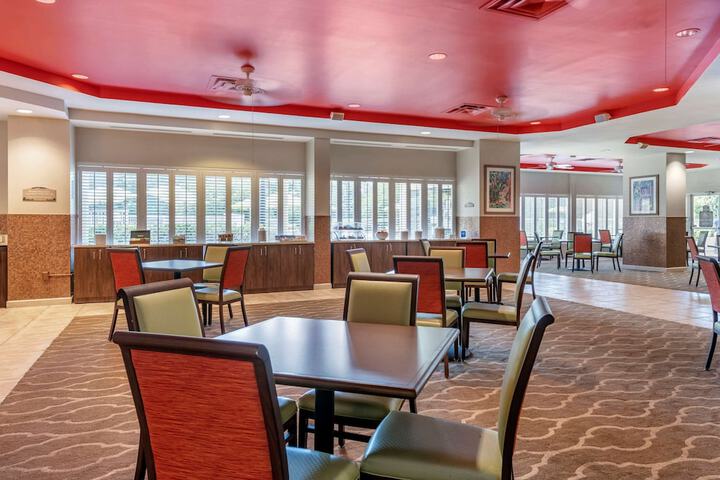 Breakfast area