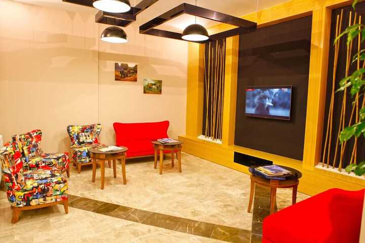 Lobby sitting area