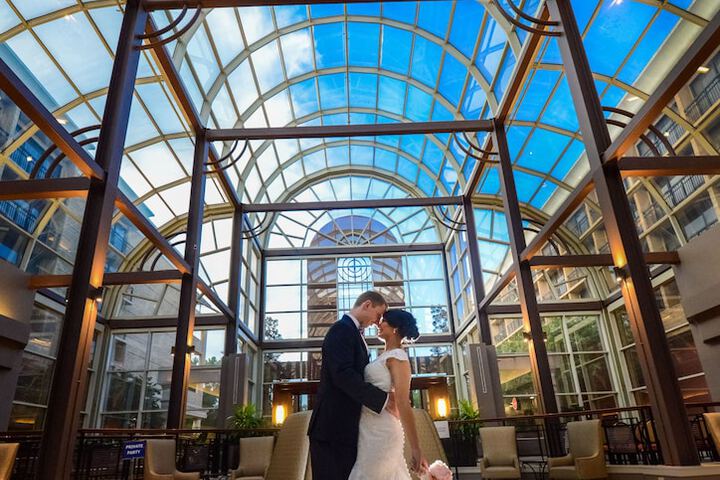 Indoor wedding