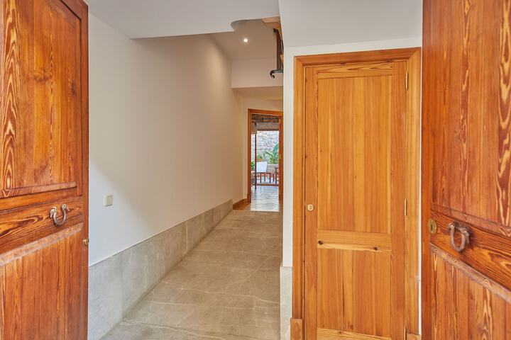 Interior entrance