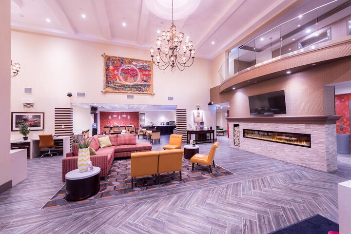 Interior entrance