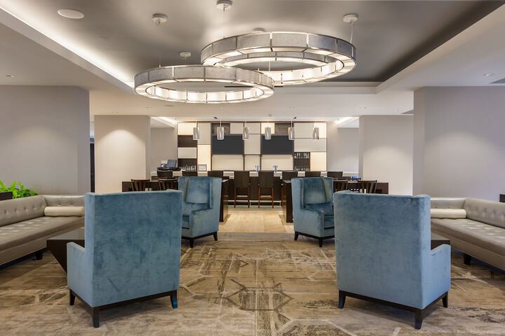 Lobby sitting area