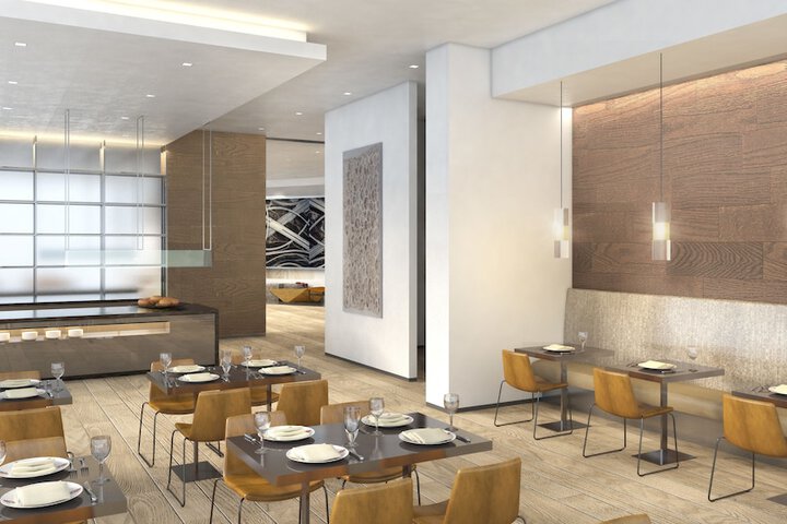 Breakfast area