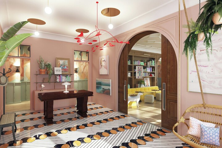 Lobby lounge