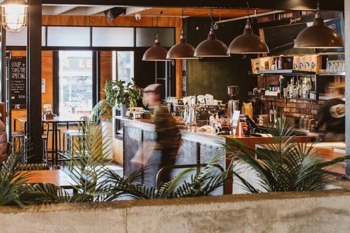 Breakfast area