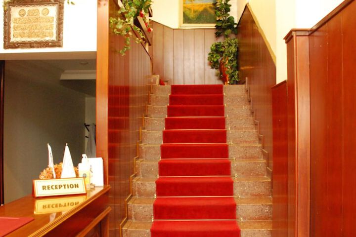 Interior entrance