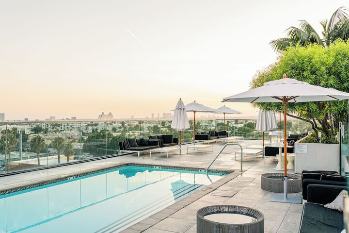 Rooftop pool