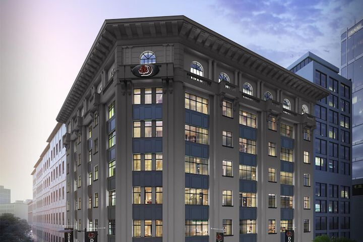 Exterior of DoubleTree by Hilton Wellington