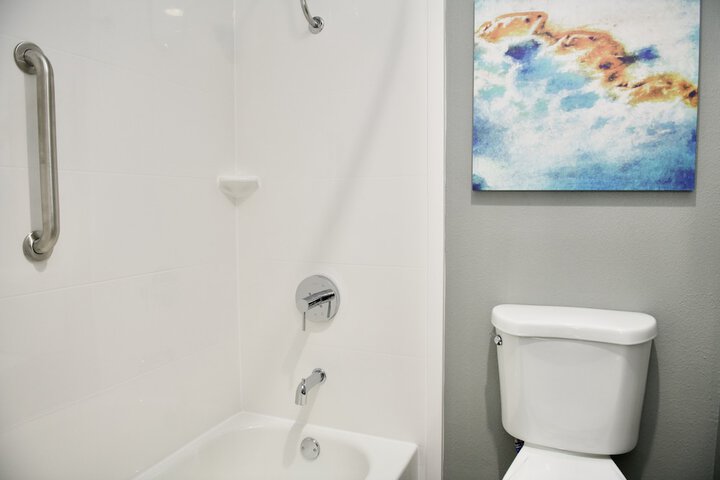 1 King Bed Mobility Accessible Roll in Shower (14 of 25)