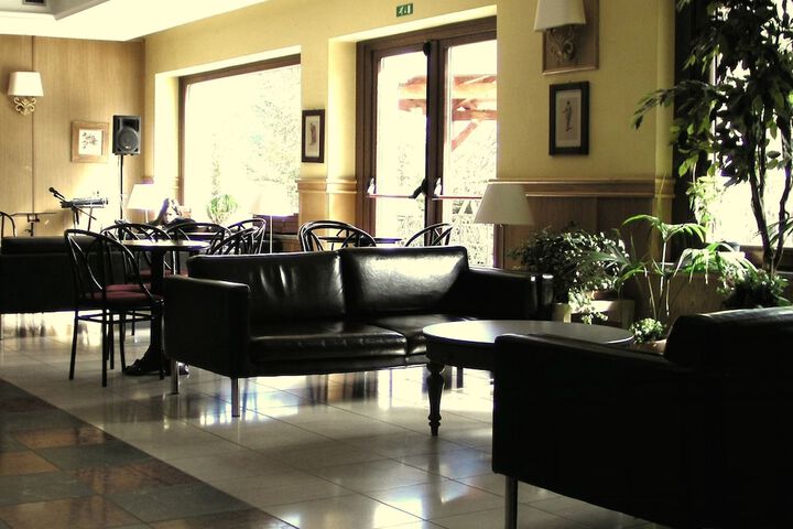 Lobby sitting area