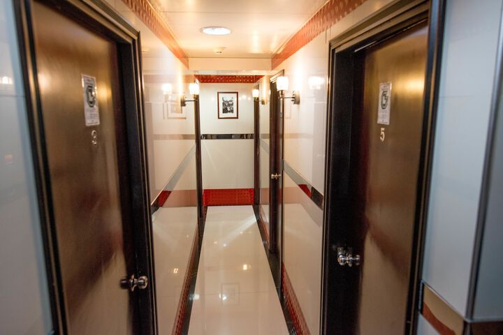 Interior entrance