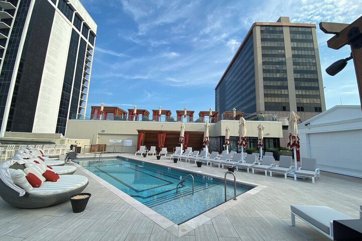 Rooftop pool