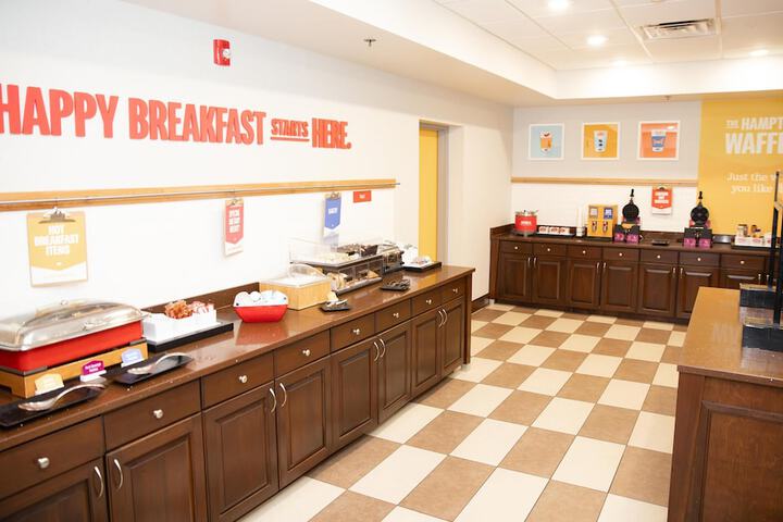 Breakfast area