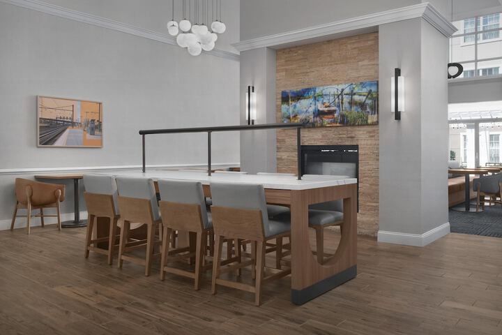 Breakfast area