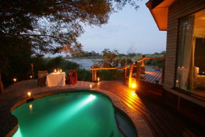Exterior of Ntwala Island Lodge