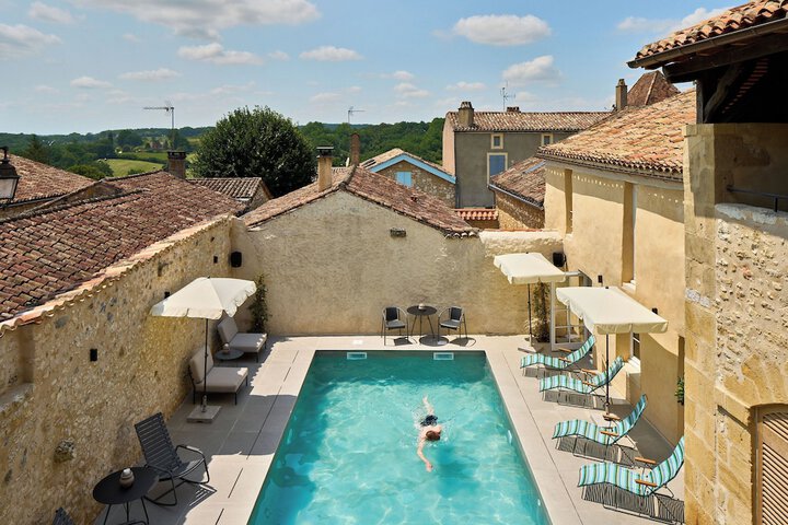 Hotel Le Chevalier Bleu in Monpazier