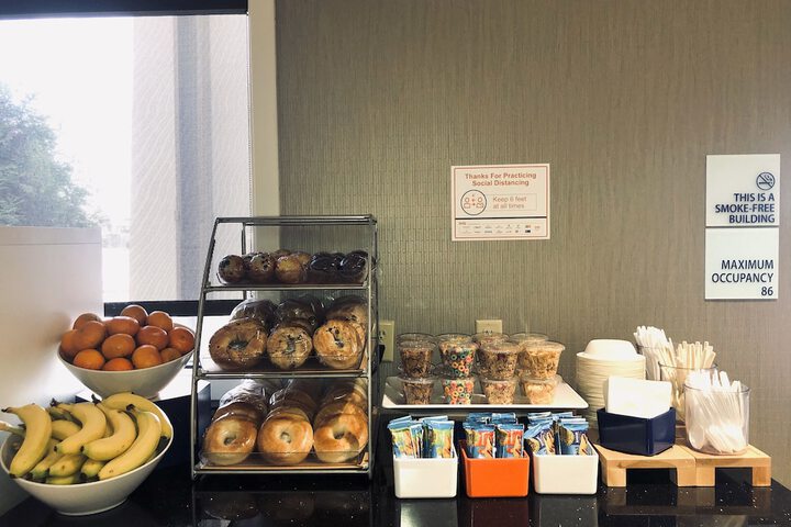 Breakfast buffet