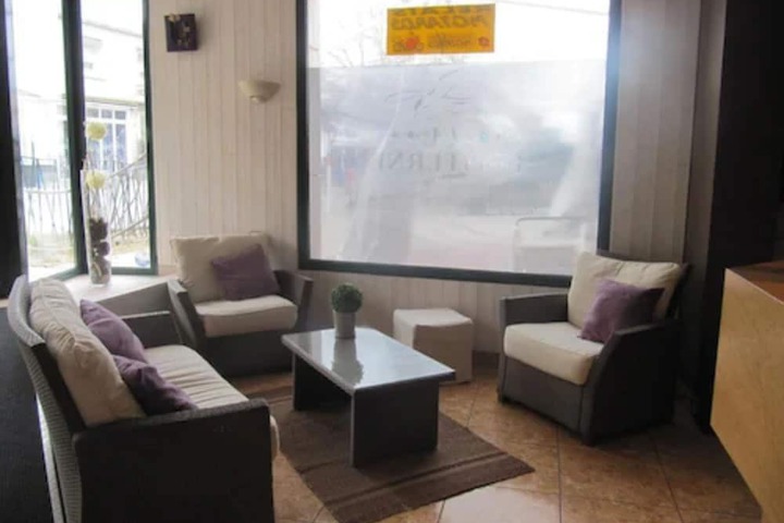Lobby sitting area