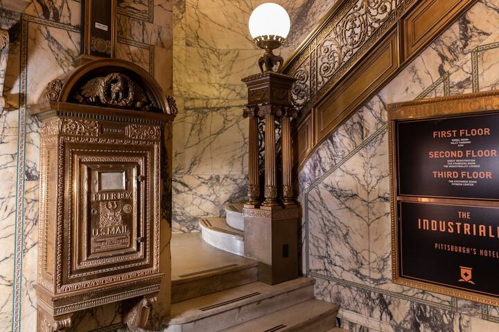 Interior entrance
