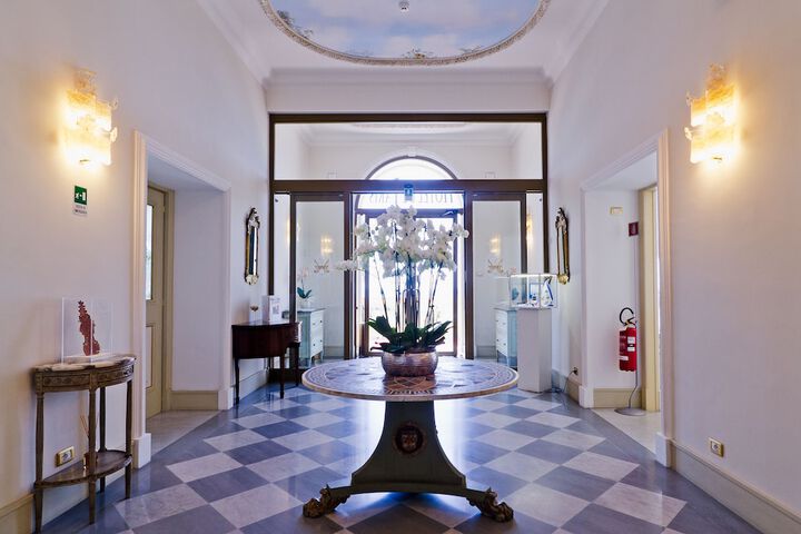 Interior entrance